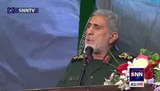سردار قاآنی: به بازماندگان شهدای حادثه تروریستی کرمان که توسط عاملان رژیم صهیونیستی و آمریکا انجام شد تبریک و تسلیت می‌گوییم