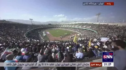 نمایی دیگر از استقبال گسترده مردم از اجتماع بزرگ خانوادگی &laquo;سلام فرمانده&raquo;