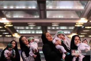 همایش شیر خوارگان حسینی در مصلای تهران