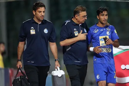حضور محسن کریمی در تمرین استقلال+عکس