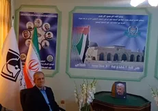 حضور رییس جمهور در دفتر حماس در تهران + فیلم