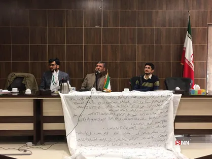 دانشجویان طومار اعتراضی خود در خصوص FATF را تقدیم صفار هرندی کردند/صفار هرندی: پیام دانشجویان را به اعضای مجمع تشخیص می&zwnj;رسانم