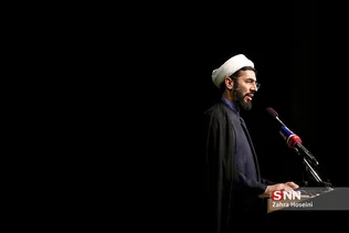حجت الاسلام رستمی رئیس نهاد نمایندگی ولی فقیه در دانشگاه‌ها در اختتامیه نخستین جشنواره رسانه‌ای نبأ