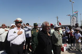 ورود پیکر مطهر ۴۴ شهید دوران دفاع مقدس