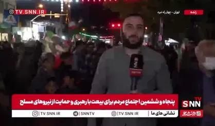 اینجا چهارراه نبرد در شرق تهران است، جایی که به مدت ۵۶ شب متوالی مردم با قهرمانی بیرون آمدند و جمعیتی مثال&zwnj;زدنی، ندای انتقام و حمایت از نیروهای مسلح را فریاد زدند