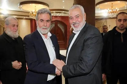 النخاله و هنیه بر مقاومت در برابر صهیونیسم تأکید کردند