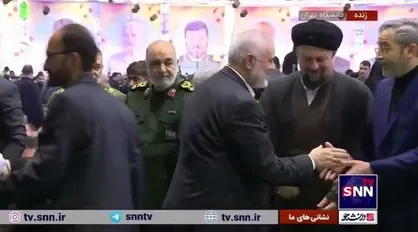 احوال&zwj;پرسی اسماعیل هنیه با مسئولین لشکری و کشوری