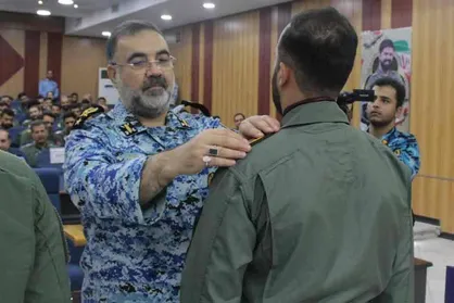 آیین دانش&zwnj;آموختگی خلبانان پایگاه شهید فکوری برگزار شد