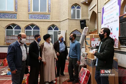 اهدای جهیزیه و اقلام معیشتی توسط جهادگران و خیرین مسجد روحانی میدان خراسان