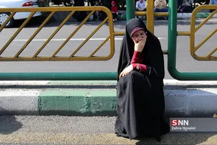 مراسم تشییع پیکر مطهر ۱۵۰ شهید دفاع مقدس در تهران
