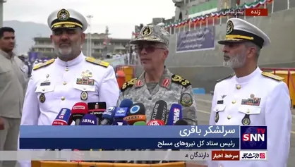 واکنش سرلشکر باقری به عبور فرماندهان دریایی ارشد آمریکا، انگلیس و فرانسه از تنگه هرمز: این حرکت یک نمایش و تئاتر بود؛ برای تامین امنیت نیازی به بیگانگان نداریم