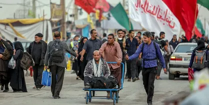 سوگواره شعر &laquo;قتیل العبرات&raquo; در مسیر پیاده روی کربلا