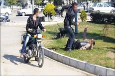 سارقان زورگیر دانشجوی دانشگاه گلستان را با چاقو مصدوم کردند
