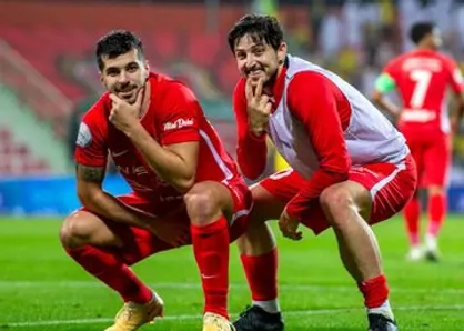 با اقدام شباب&zwnj;الاهلی ؛ آزمون و عزت&zwnj;اللهی بچه مدرسه&zwnj;ای شدند! + عکس
