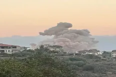 انفجار منازل مسکونی در زوطر الشرقیه در جنوب لبنان +فیلم