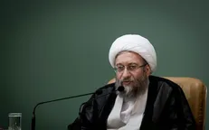 مراسم معارفه آیت‌الله آملی لاریجانی در شورای نگهبان برگزار شد