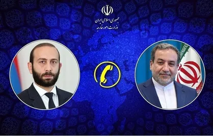 عراقچی در گفت&zwnj;و&zwnj;گو با همتای ارمنی: مسیر&zwnj;های ارتباطی نباید موجب تغییر ژئوپلیتیک منطقه شود