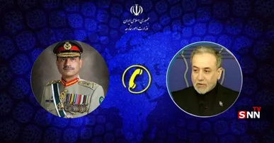گفتگوی تلفنی وزیر امور خارجه ایران و فرمانده ارتش پاکستان با هدف استقرار صلح و امنیت در منطقه