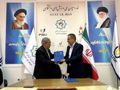 امضای تفاهم&zwnj;نامه همکاری بین فدراسیون ملی ورزش&zwnj;های دانشگاهی و دانشکده گردشگری دانشگاه تهران