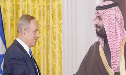 رسانه عبری از گفت&zwnj;و&zwnj;گوی مخفی نتانیاهو و بن سلمان خبر داد