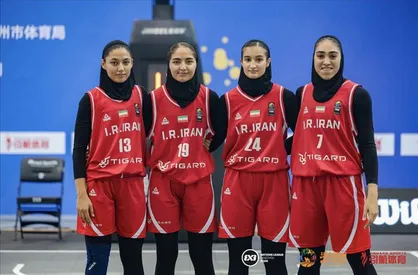 صعود دختران ایران به دیدار نهایی روز ششم لیگ ملت&zwnj;های بسکتبال ۳به ۳ زیر ۲۳ سال آسیا