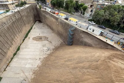 ایمن سازی گود رها شده &laquo;شاندیز&raquo; پس از ۱۱ سال