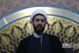 حجت‌الاسلام والمسلمین مصطفی رستمی در مراسم تجدید میثاق دانشگاهیان با آرمان های امام(ره)