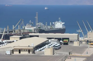 نشت گاز آمونیاک در بندر «عقبه» اردن