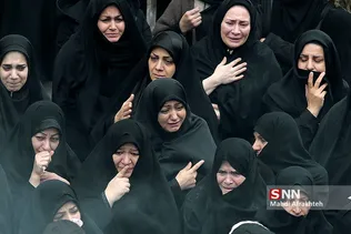 تشییع و تدفین شهید مدافع وطن محمد حسین حدادیان