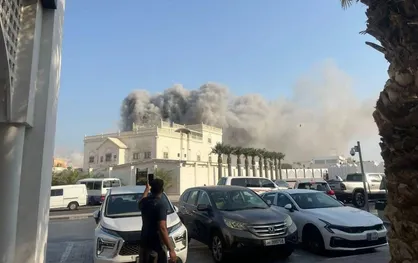 واکنش دانشجویان به بمباران قطر توسط اسرائیل اشغالگر / نتیجه اعتماد به غرب، آوار موشک&zwnj;هاست
