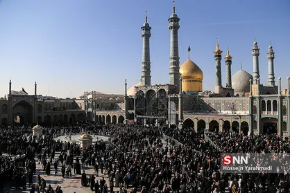 دسته عزاداری خادمان حرم حضرت معصومه(س) در قم