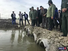 دومین حضور سرلشکر جعفری در مناطق سیل‌زده/ درخواست مردم از سپاه برای لایروبی گرگان‌رود و خروج سیلاب