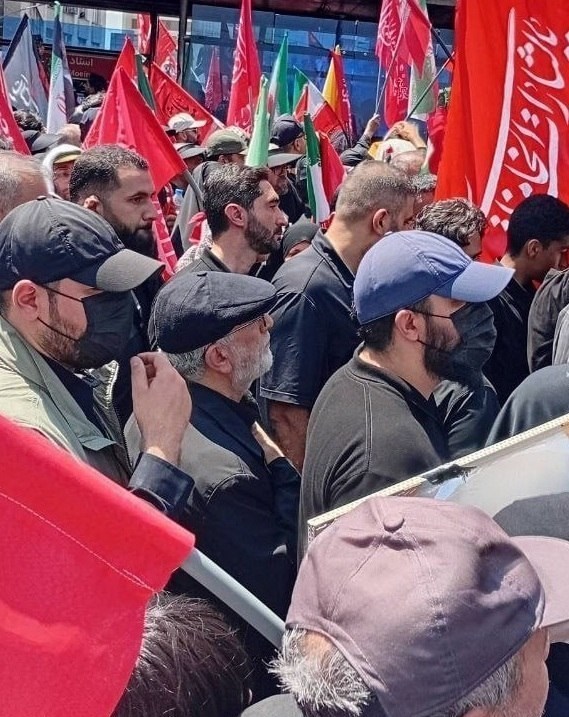 حضور سردار قاآنی در مراسم تشییع پیکر رهبری شهید حضور سردار قاآنی در مراسم تشییع پیکر رهبری شهید