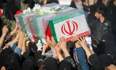 آسمانی‌ها به استقبال دو شهید گمنام رفتند