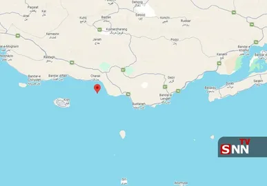 زلزله ۳.۶ ریشتری حوالی بندر چارک هرمزگان