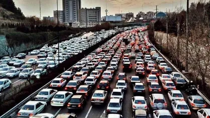 ترافیک سنگین در جاده چالوس و آزاد راه تهران-شمال