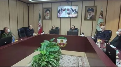 بازدید دبیر ستاد حقوق بشر از معاونت حقوقی، امور مجلس و دولت فرماندهی کل انتظامی