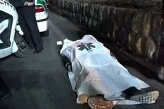 مرگ یک عابر پیاده در بزرگراه آزادگان