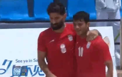 ۱۳ بر ۱ / جشنواره گل ساحلی&zwnj;بازان ایران مقابل تایلند