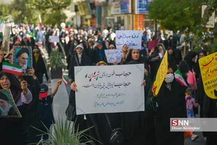 راهپیمایی بانوان فاطمی در شیراز