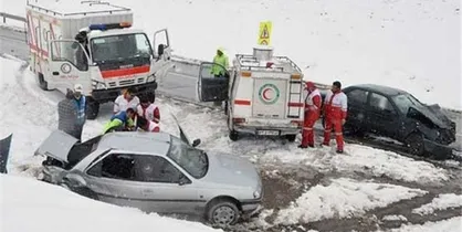 امداد رسانی به ۶۴۱۱ نفر در برف و کولاک