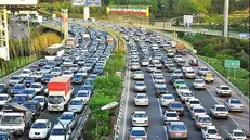 ترافیک صبحگاهی در جنوب به شمال بزرگراه‌های پایتخت