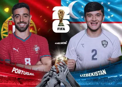 پخش زنده بازی پرتغال و ازبکستان