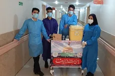دانشجویان جهادی دانشگاه علوم پزشکی دزفول در بیمارستان این شهر حضور یافتند