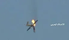 سرنگونی پهپاد جاسوسی متجاوزان سعودی در استان الجوف یمن