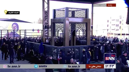 نمایی از مقبره سیدالشهدای مقاومت که آماده&zwnj;ی تدفین پیکر مطهر است
