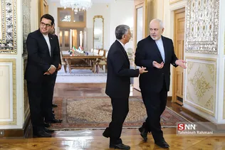 دیدار ظریف با وزیر امور خارجه تاجیکستان