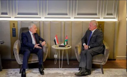 تاکید رئیس جمهور عراق و پادشاه اردن بر حمایت از غزه