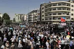 مراسم تشییع پیکر مطهر ۱۵۰ شهید دفاع مقدس در تهران