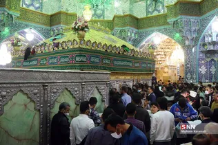 تحویل سال۱۴۰۱ در حرم حضرت معصومه(س)